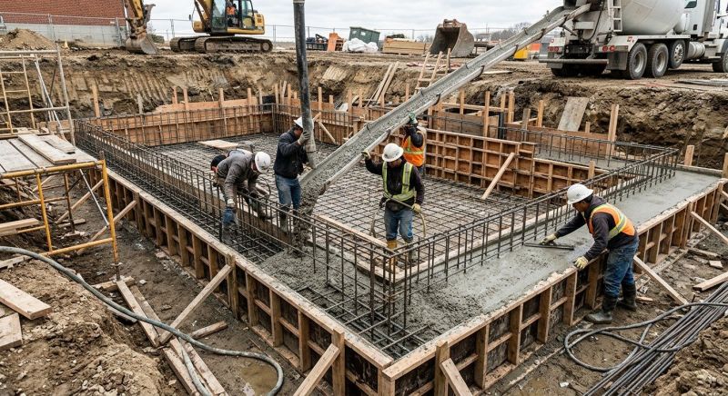 Concrete Basement Pouring in Charleston, SC