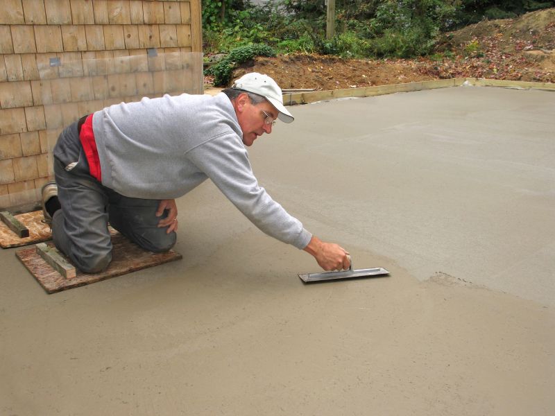 Concrete Finishing Work