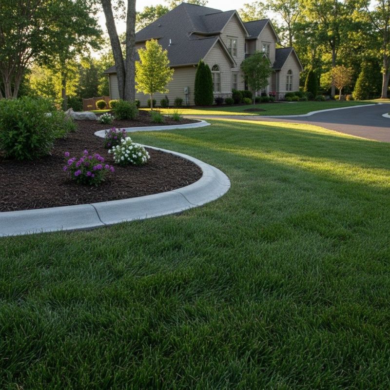 How Concrete Curbing Helps Define Landscape Borders