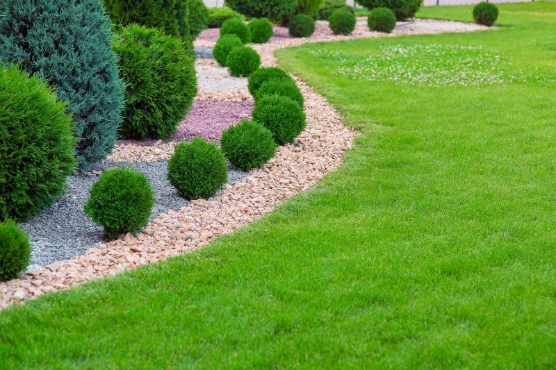 Stone Lawn Edging