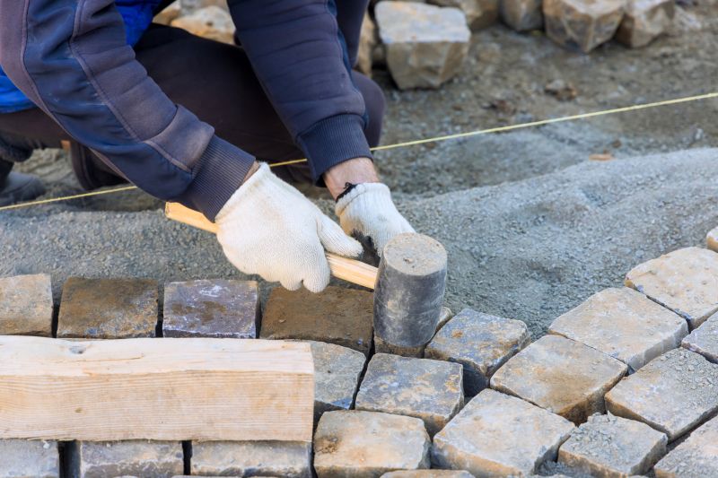 Sandstone Pavers Installation in Boston, MA