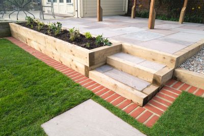 Curbing Around Lawns and Paths!